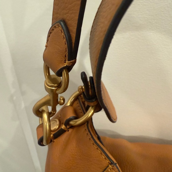 Rebecca Minkoff Tan Mab Leather Hobo Bag - Picture 9 of 13